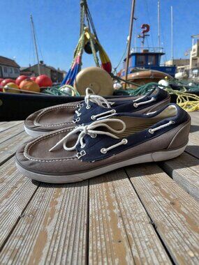 POLO RALPH LAUREN Men’s Lander Boat Shoes Size 12